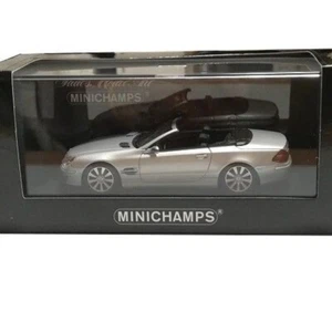 1/43 Kyosho Minichamps Mercedes Benz SL Class 2007 Silver Unused 400036130 - Picture 1 of 4