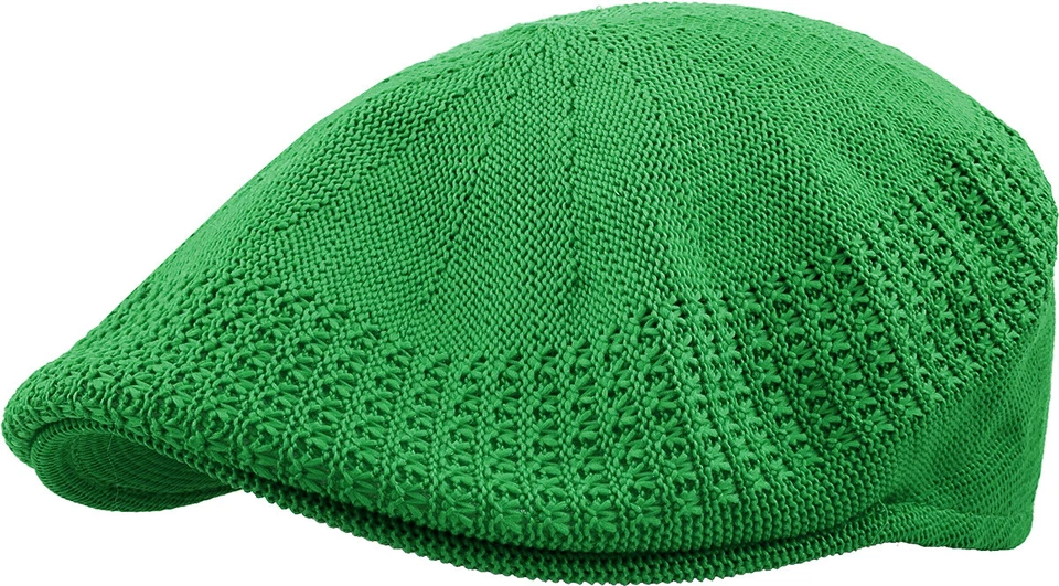 Clásico Malla Hiedra Newsboy Hiedra Gorra Sombrero Crochet Conducción Golf Ventair Hiedra NUEVO Foto 1 de 1