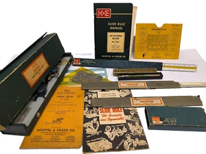 Keuffel & Esser Co. Kit de herramientas de dibujo de colección incompleto - Imagen 1 de 10