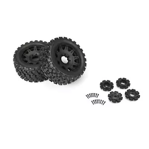 1/6th Badlands MX57 5.7 Mounted All-Terrain Tires (2pcs) fits X-Maxx/Kratons 8S - Picture 1 of 1
