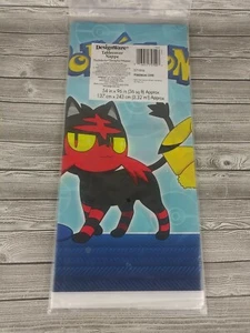 DesignWare Pokemon Pikachu Table Cover Birthday Party Decoration 54"X 96" - Picture 1 of 5