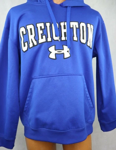 Under Armour Creighton BlueJays Sweatshirt~Size Medium~Blue~See Condition Cover