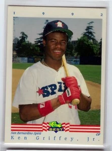 Ken Griffey Jr 1992 Classic Best San Bernadino Spirit - Picture 1 of 2