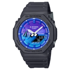 Casio G-SHOCK 2100 Series GA-2100FL-1AJF CasiOak Carbon Octagon Blue Men Watch - Picture 1 of 9