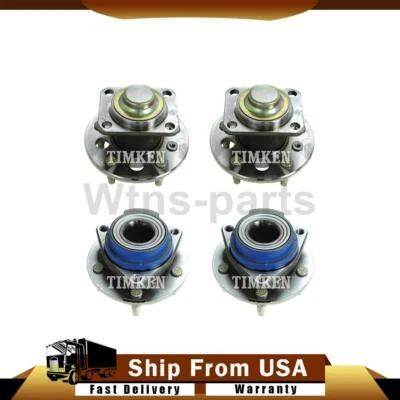 Conjunto de cojinete y buje de rueda delantera trasera para Chevrolet Impala Timken 2000 2001 Foto 1 de 4