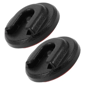 2 Pcs Microphone Hook Bracket Cb Radio Hanger Metal Support Holder - Zdjęcie 1 z 12