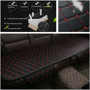  Car Back Rear Seat Cover Breathable PU Leather Pad Fit for Interior Accessories