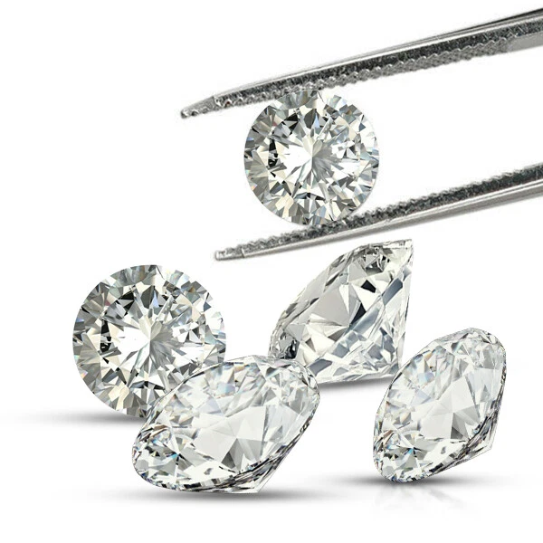 3.62 ct Natural Loose Round Brilliant Diamonds 9 Pc 4.6-4.7 mm G-I SI2-I1 $11200 - Image 1 of 3