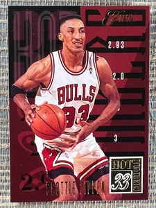 Scottie Pippen 1994-95 Flair Hot Numbers #13 Chicago Bulls NBA Basketball - Picture 1 of 2