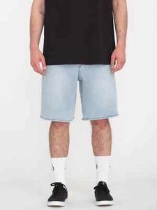 Pantalones cortos de mezclilla Volcom Billow ajuste relajado (azul) - Imagen 1 de 4