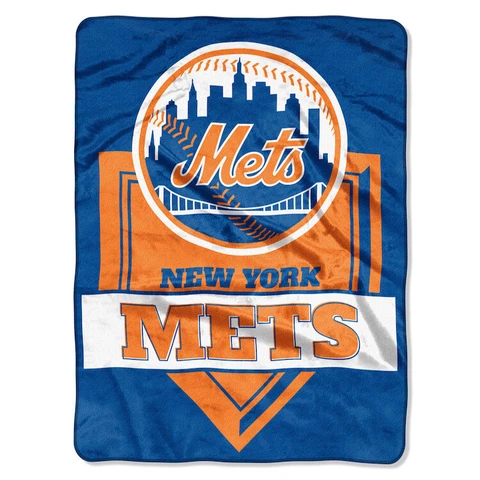 New York Mets Plush Blanket 60 x 80 Cover