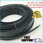 Water Pipe Electric Heater Protection Cable Anti-Freeze For Roof Self Regulating