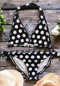 Seafolly Kids Girls Sunset Island Reversible Bikini Age 12 - Picture 1 of 3