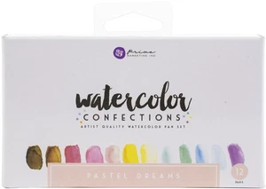Prima Watercolor Confections Watercolor Pans 12/Pkg-Pastel Dreams 590253 - Picture 1 of 4