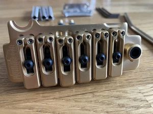 Gotoh VS100-N Satin Gold Tremolo Vibrato Wilkinson Design Made In Japan - Picture 1 of 2