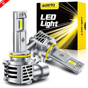 9005 HB3 LED Headlight Kit High Beam Bulbs Super Bright 6500K White 33000LM M6S - Picture 1 of 26