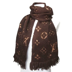 Louis Vuitton Echarpe Logomania Shine Maroon Schal Monogram M71383 Wolle und Seide - Bild 1 von 6