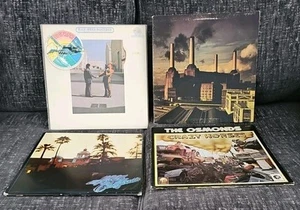 PINK FLOYD Wish You Were Here HALF SPEED Eagles OSMONDS Animal VINYL LP RECORDS - Picture 1 of 22