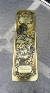 Vintage DEWARS White Label geprägte leere Dose mit Klappdeckel - Bild 1 von 4