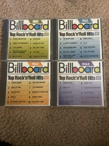Billboard Top Rock N ‘ Roll Hits 1962-1965 CDs Very Good! - Imagen 1 de 2