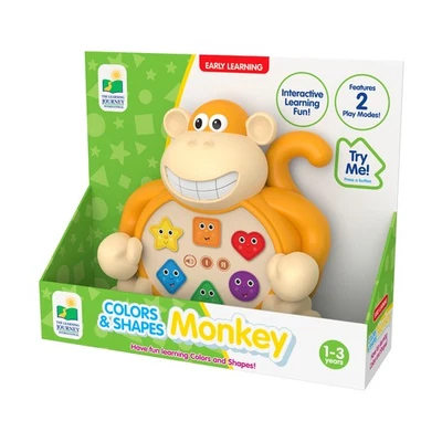 New - The Learning Journey Early Learning - Colors & Shapes Monkey - Ages 1-3 - Image 1 of 4