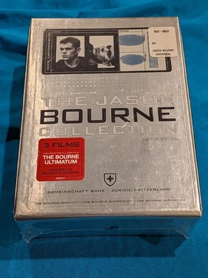 The Jason Bourne Collection (DVD, 2007, 4-Disc Set, Limited Edition) Sealed - Image 1 of 4