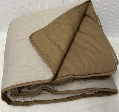 Pottery Barn Teen Camden TWIN / TWIN XL Comforter  Sand - Image 1 of 4