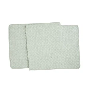 Corredor de mesa acolchado de algodón Abbott 51" x 16" - Imagen 1 de 6