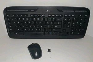 Logitech combinazione tastiera e mouse wireless - 920-003986 con dongle USB K330/M215 - Foto 1 di 11