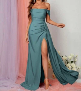 Gr.XS Kleid Eventkleid Cocktailkleid Partykleid Abendkleid hellblau Gr.32/34 - Bild 1 von 4