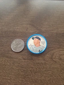 Nice Vintage 1962 Mickey Mantle Salada Tea Plastic Coin. #41. 000328 - Picture 1 of 2