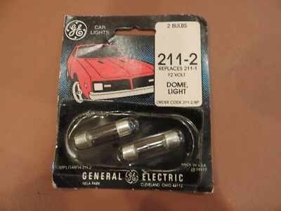 Bombillas domo General Electric (2)--#211-2--¡NUEVAS!! Foto 1 de 2
