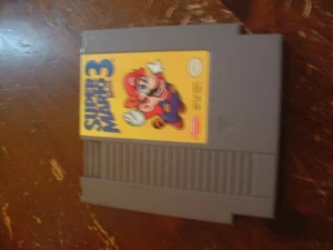 Super Mario Bros. 3 (Nintendo NES, 1990)Authentic Not Tested - Picture 1 of 3