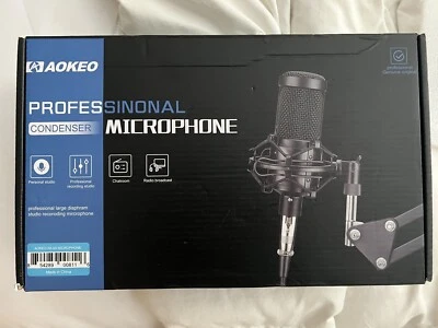Aokeo AK-60 Professional Condenser Microphone Studio MIC Podcast Record - Image 1 of 2