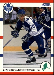 1990-91 Score Hockey #95 Vincent Damphousse