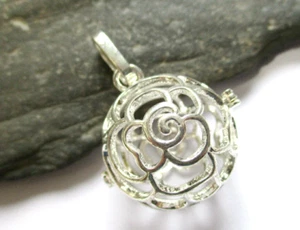 Medaillon Zauber Wunsch Engelkäfig 3,2 x2.5cm - Bild 1 von 2