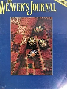 The Weaver's Journal Magazine Winter 1987 Woven Fashion Hat Scarf Cape - Picture 1 of 7