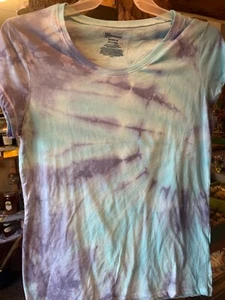 ladies XXL tye dyed tee shirt - Picture 1 of 6