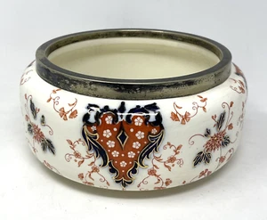 Devon Ware Serving Bowl Hindoo SF Co Stoke On Trent England Imari 1913 Antique - Picture 1 of 15