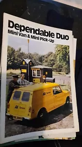 British Leyland - Dependable Duo - Mini Van & Mini Pick Up Brochure - Ref:2854/C - Picture 1 of 1