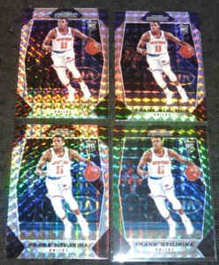 (4) 2017-18 Panini Prizm Mosaic FRANK NTILINKINA #51 GREEN+ SILVER REFRACTOR LOT - Picture 1 of 1