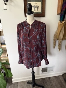 Equipment Top Femme M Seide Blumen - Bild 1 von 5