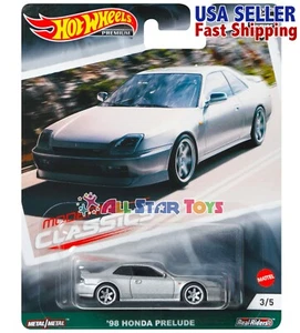 Hot Wheels 1:64 Car Culture 1998 Honda Prelude Modern Classics FPY86-957G GRJ91 - Picture 1 of 5