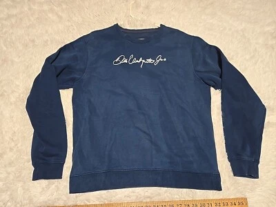 Sudadera Dale Earnhardt Jr. L Azul 88 Cosido Retroceso Azul Nascar Pullover Foto 1 de 4