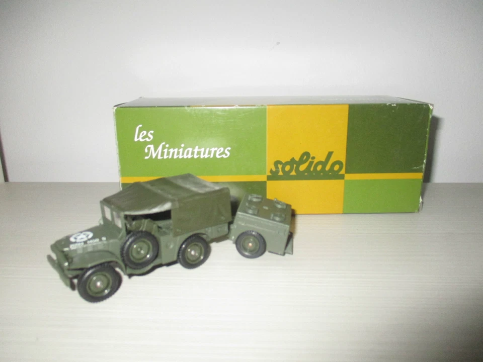 CAMION DODGE 4X4 US N°16 SOLIDO SCALA 1/50 - Immagine 1 di 1