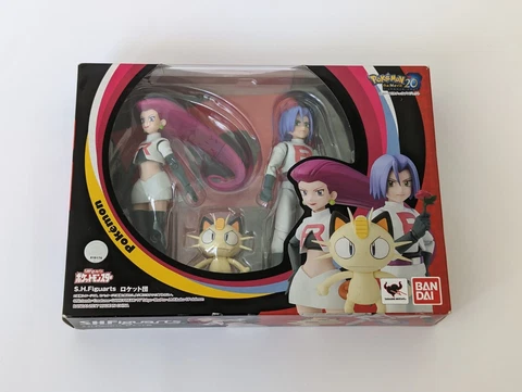 Bandai Tamashii SH Figuarts Pokemon Team Rocket Meowth Limited Action Figure New Cover
