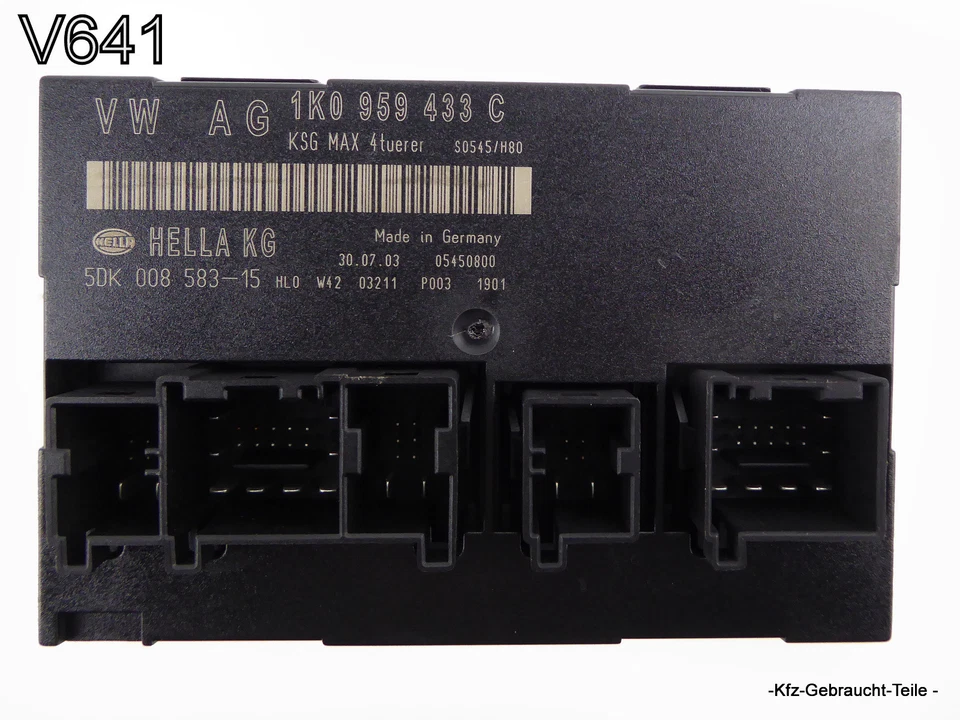 Centralina VW Touran (1T) 1.6 1K0959433C - Immagine 1 di 1