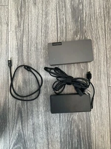 Lenovo Thunderbolt 3 Essential Dock mit Kabel 135 W Netzadapter Typ 40AV SD20V25723 - Bild 1 von 5