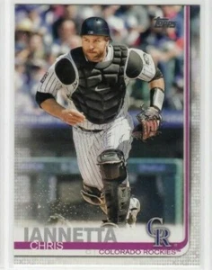 Chris Iannetta 2019 Topps Series 1 Baseball Base Common #346 Colorado Rockies - Picture 1 of 1
