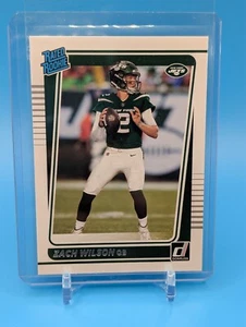 2021 Panini Donruss - Rated Rookie #252 Zach Wilson RC - Picture 1 of 2
